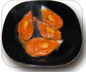 Mejillones con tomate