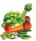 Verduras con microondas